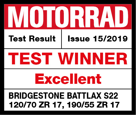 Bridgestone Battlax S22_Motorrad-Test-Winner